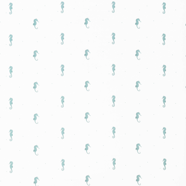 Seahorse Sateen Aqua