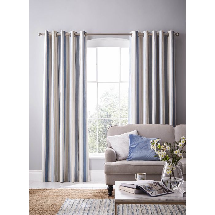 Awning Stripe Ready Made Curtians
